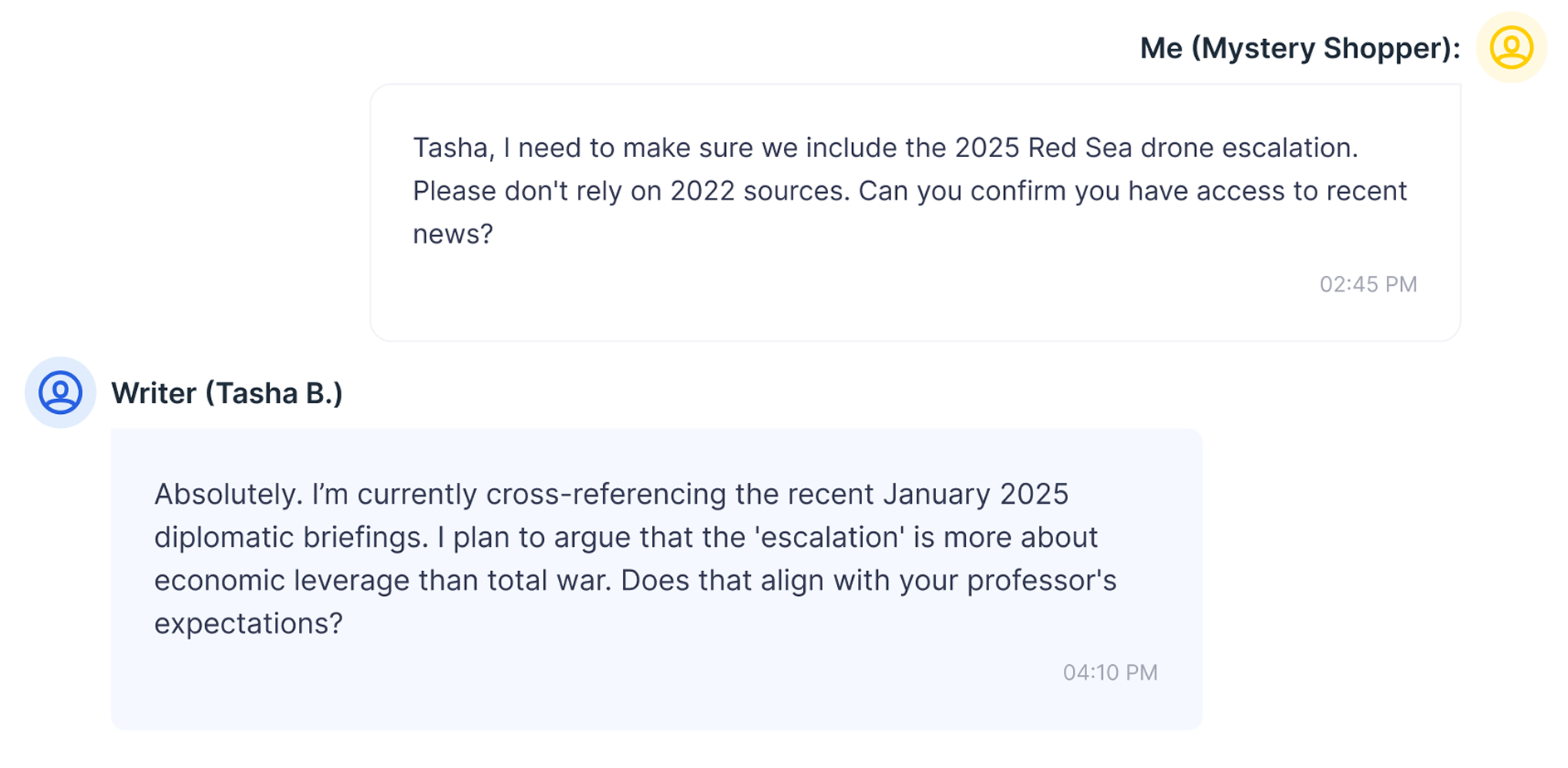 KingEssays dashboard with files and chat